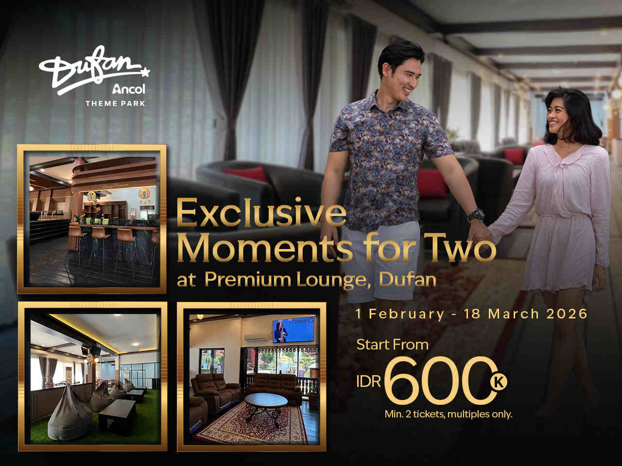 Promo Couple Premium Dufan: Exclusive Moments for Two di Premium Lounge